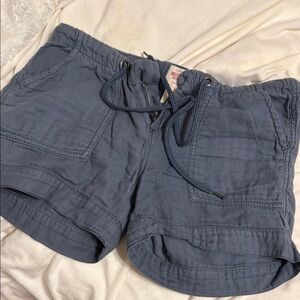 Mossimo Supply Co Blue Cargo Shorts Relaxed Fit